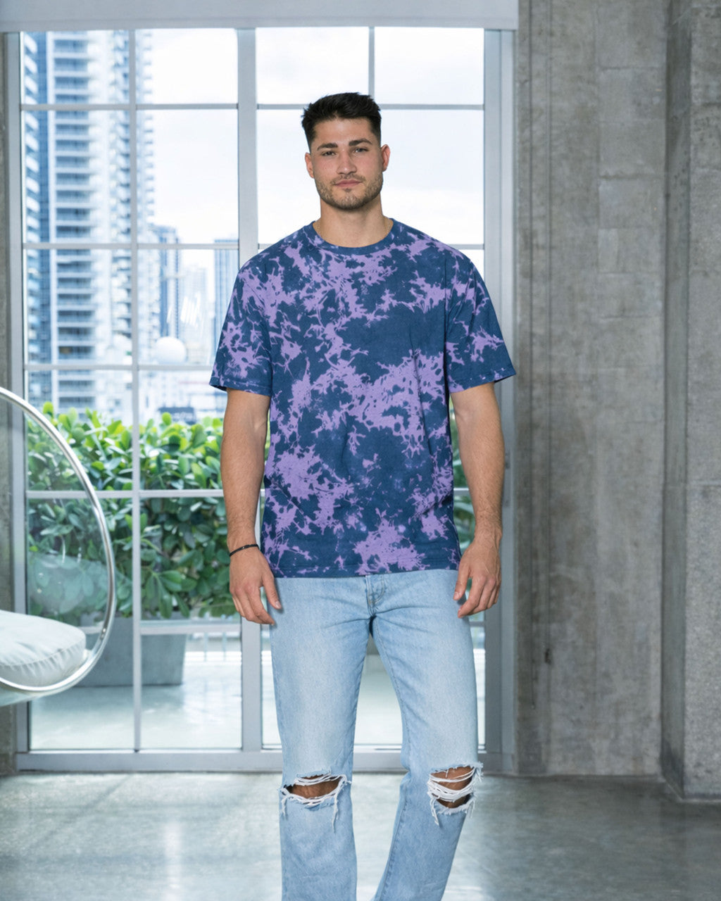 Colortone Bleach Out Dyed T-Shirt (1385)