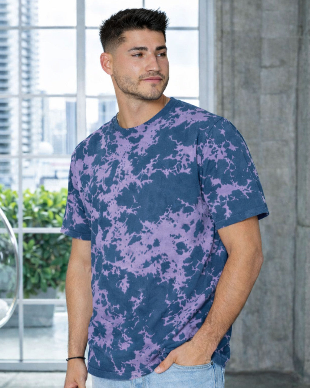 Colortone Bleach Out Dyed T-Shirt (1385)