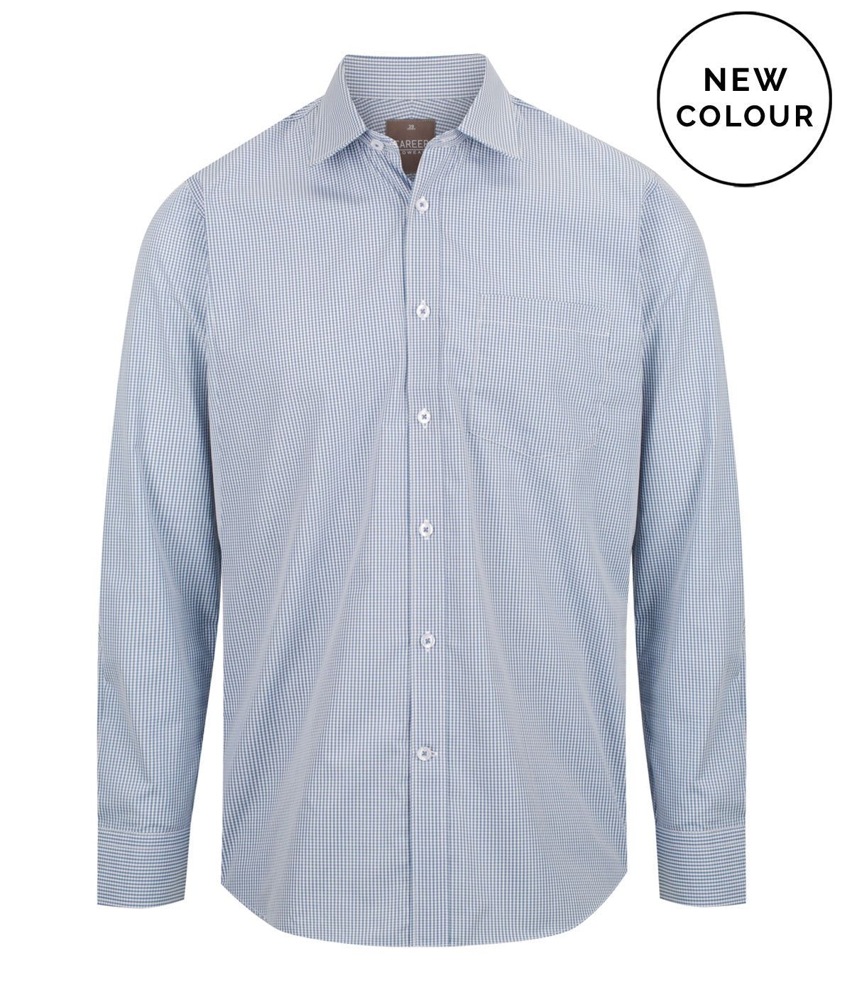 Gloweave Men's Gingham Long Sleeve Shirt (1637L) 2nd Color