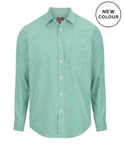 Gloweave Men's Gingham Long Sleeve Shirt (1637L) 2nd Color