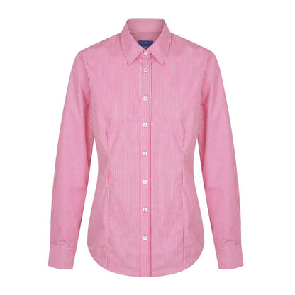 Gloweave Ladies Gingham Long Sleeve Shirt (1637WL)