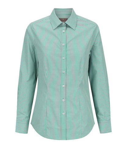 Gloweave Ladies Gingham Long Sleeve Shirt (1637WL)