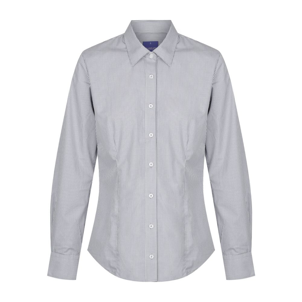 Gloweave Ladies Gingham Long Sleeve Shirt (1637WL)