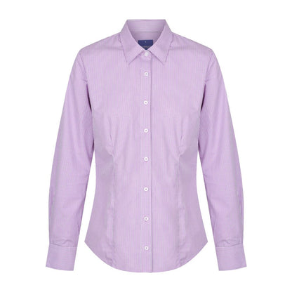 Gloweave Ladies Gingham Long Sleeve Shirt (1637WL)