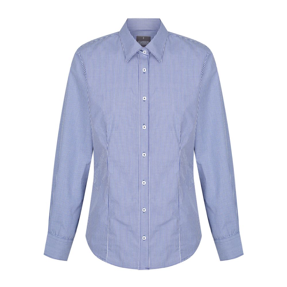 Gloweave Ladies Gingham Long Sleeve Shirt (1637WL)
