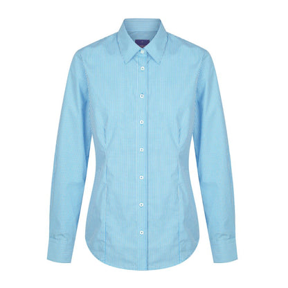Gloweave Ladies Gingham Long Sleeve Shirt (1637WL)