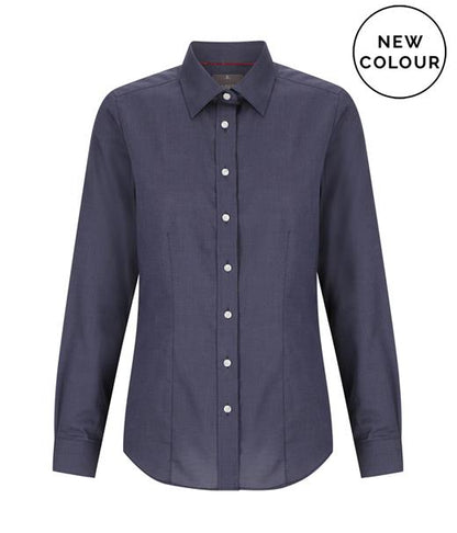 Gloweave Women's Balmoral Royal Oxford Long Sleeve Shirt (1701WL)