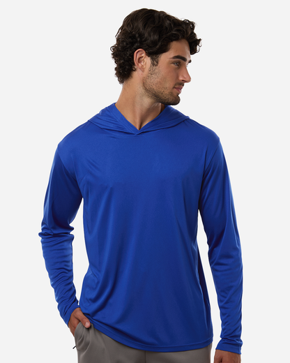 AllPro Men's Long Sleeve Hooded T-Shirt (48510)