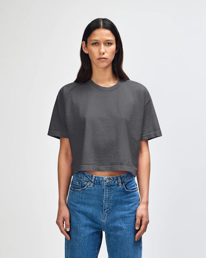 American Apparel Crop Boxy T-Shirt (1302GD)