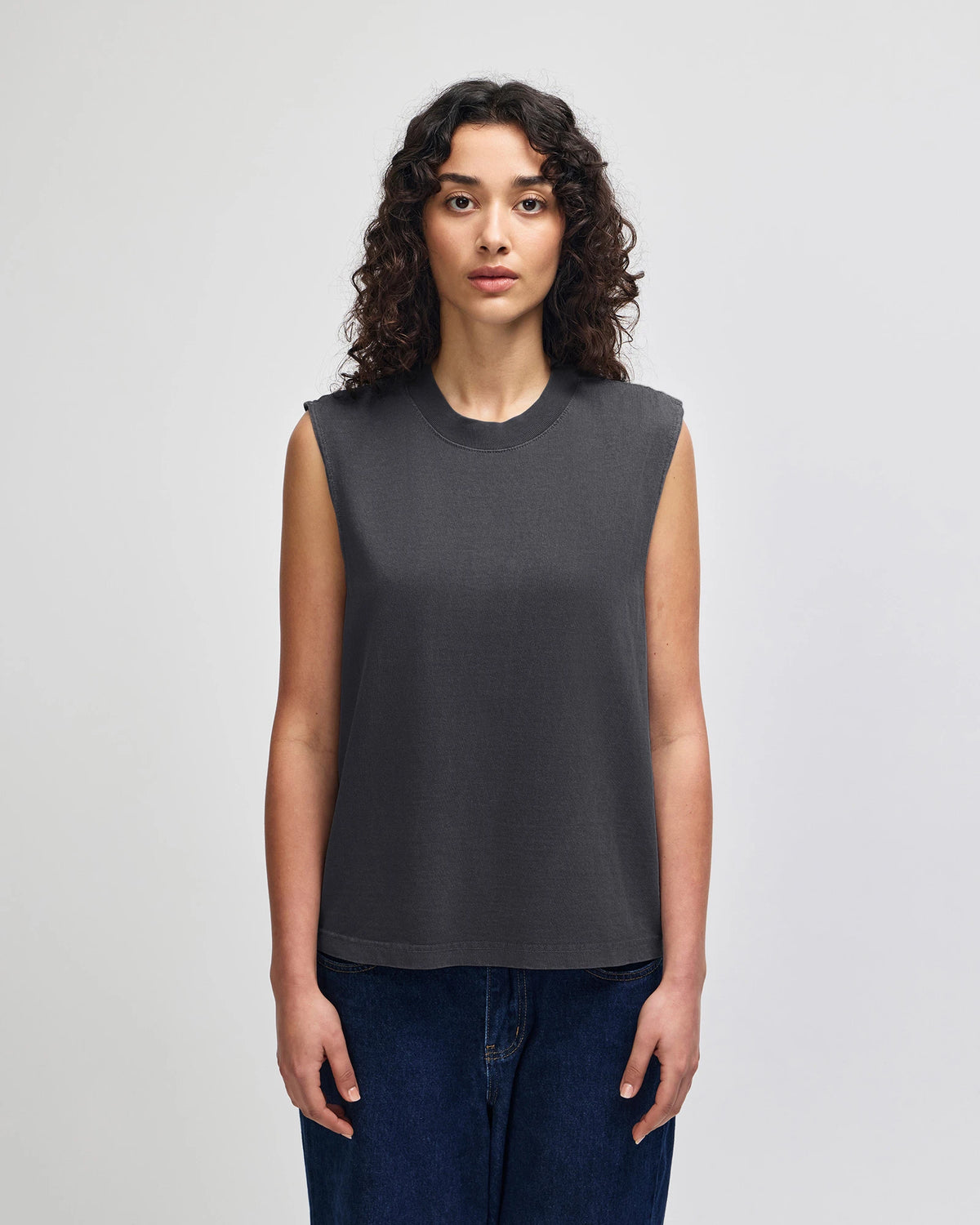 American Apparel Unisex Dyed Muscle Tee (207GD)