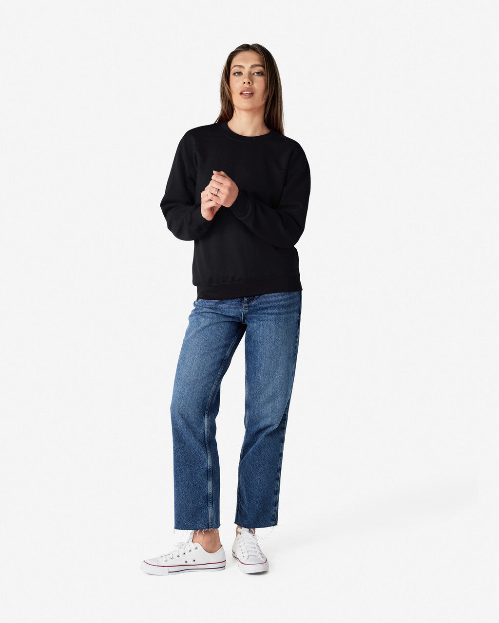 Gildan  Adult 270GSM  Crewneck Sweatshirt-(18000)