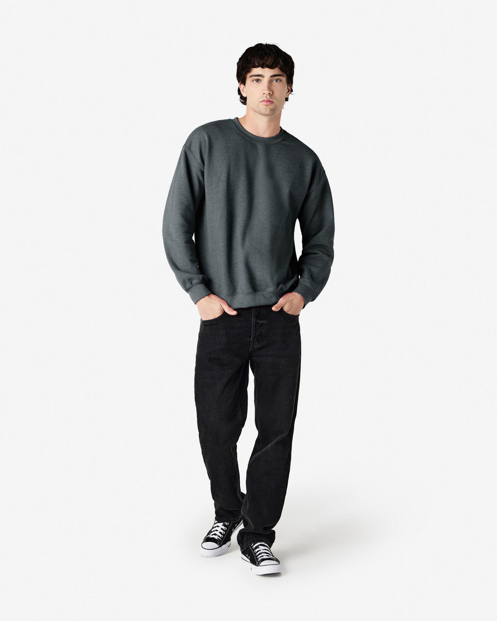 Gildan  Adult 270GSM  Crewneck Sweatshirt-(18000)