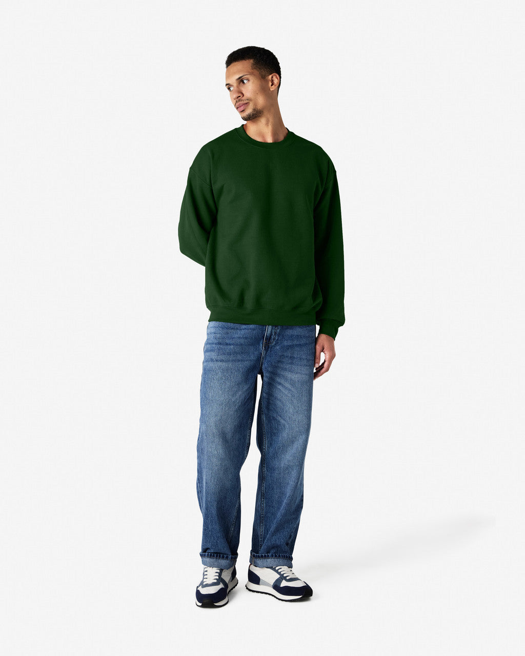 Gildan  Adult 270GSM  Crewneck Sweatshirt-(18000)