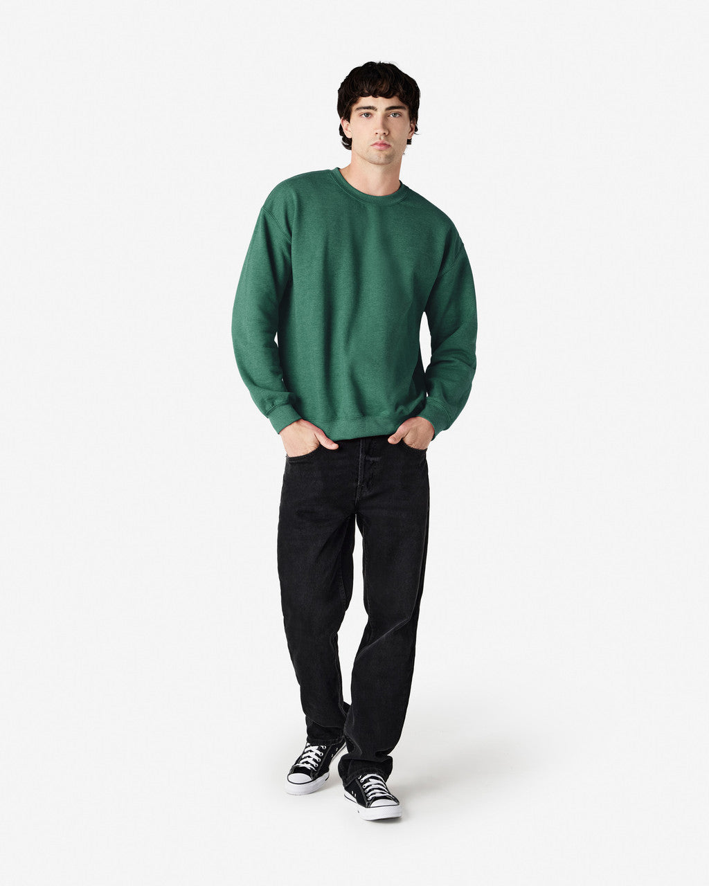 Gildan  Adult 270GSM  Crewneck Sweatshirt-(18000)