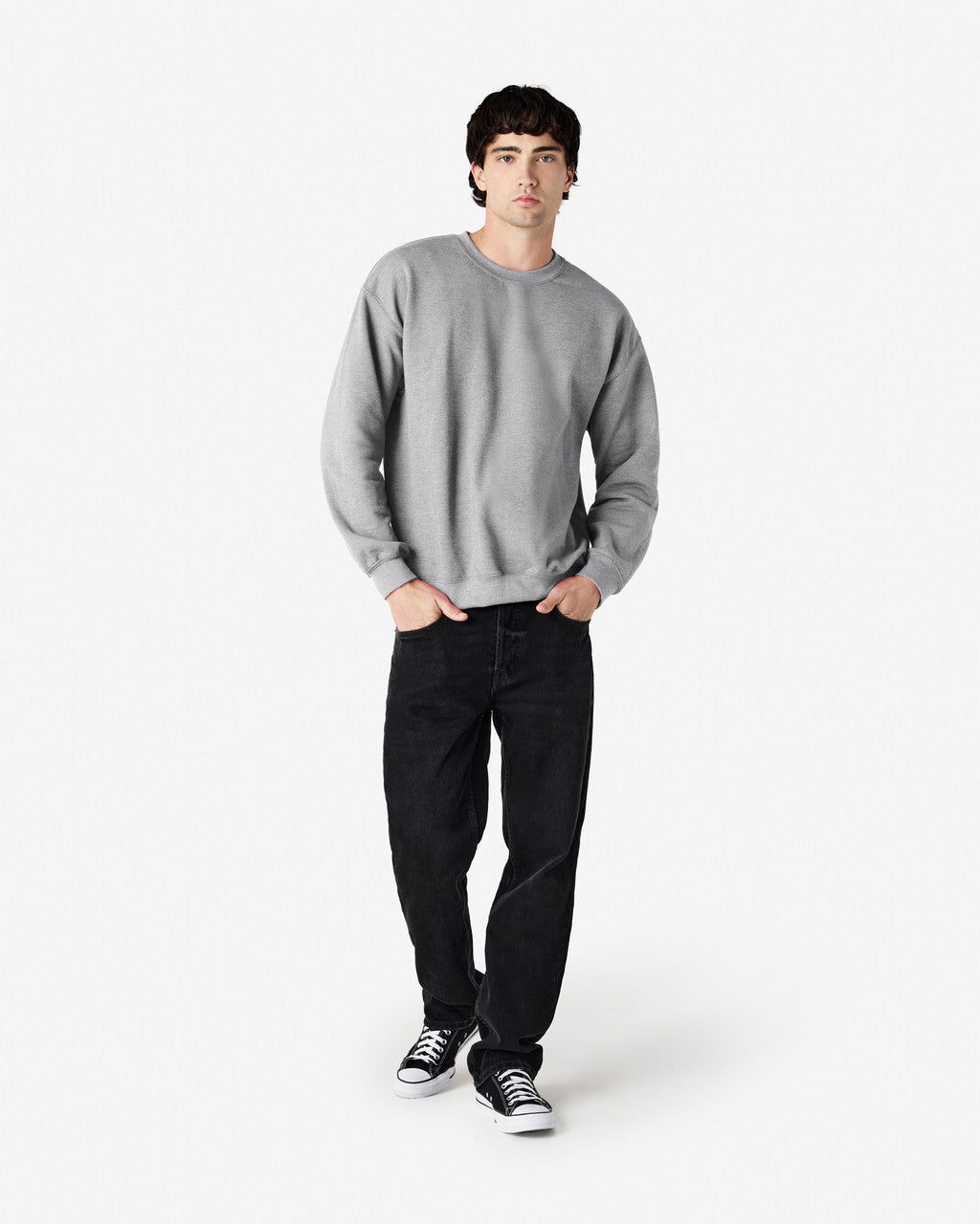 Gildan  Adult 270GSM  Crewneck Sweatshirt-(18000)