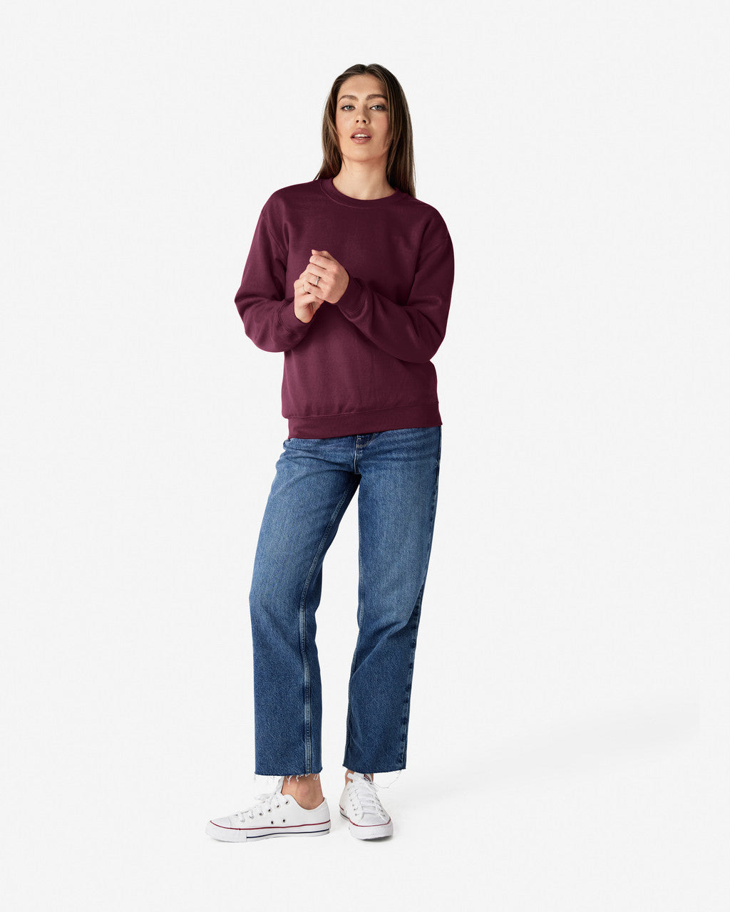 Gildan  Adult 270GSM  Crewneck Sweatshirt-(18000)