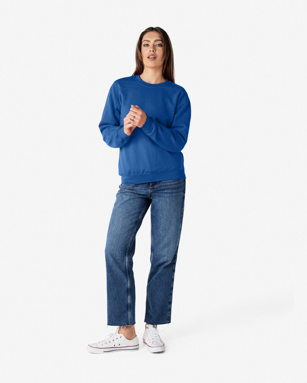 Gildan  Adult 270GSM  Crewneck Sweatshirt-(18000)