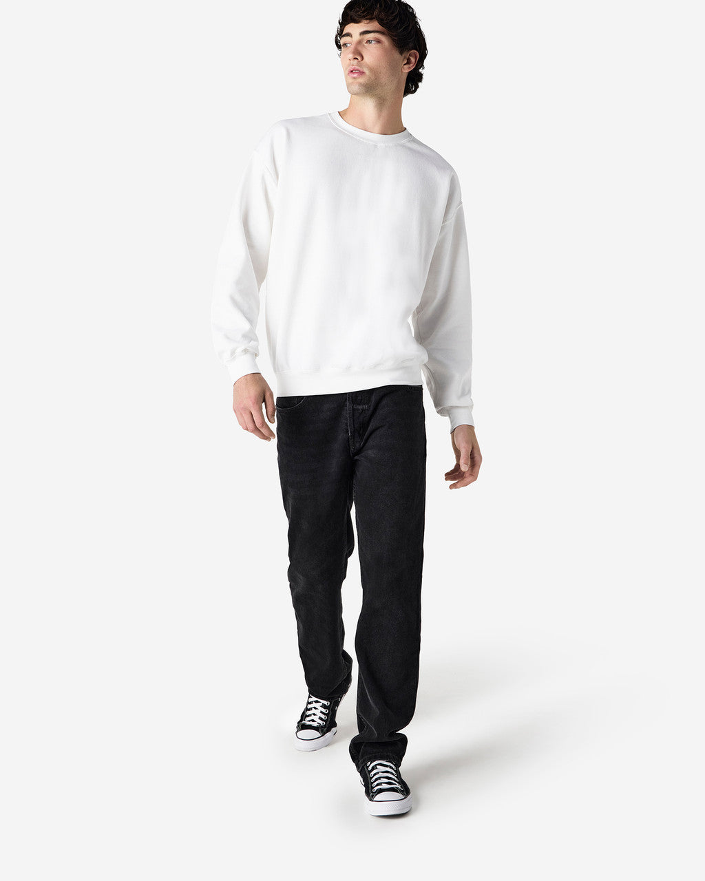 Gildan  Adult 270GSM  Crewneck Sweatshirt-(18000)