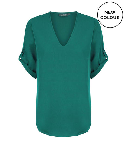 Gloweave V Neck Top (1800WZ) 2nd Color