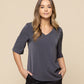 Gloweave V Neck Top (1800WZ) 2nd Color