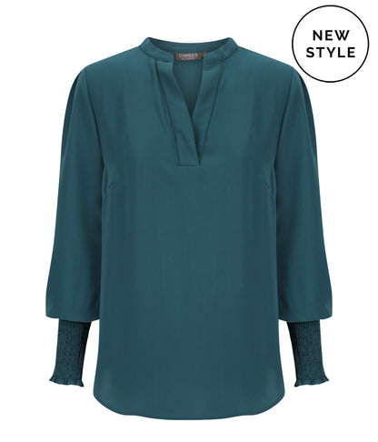 Gloweave Marni 1/2 Placket Top (1805WL)
