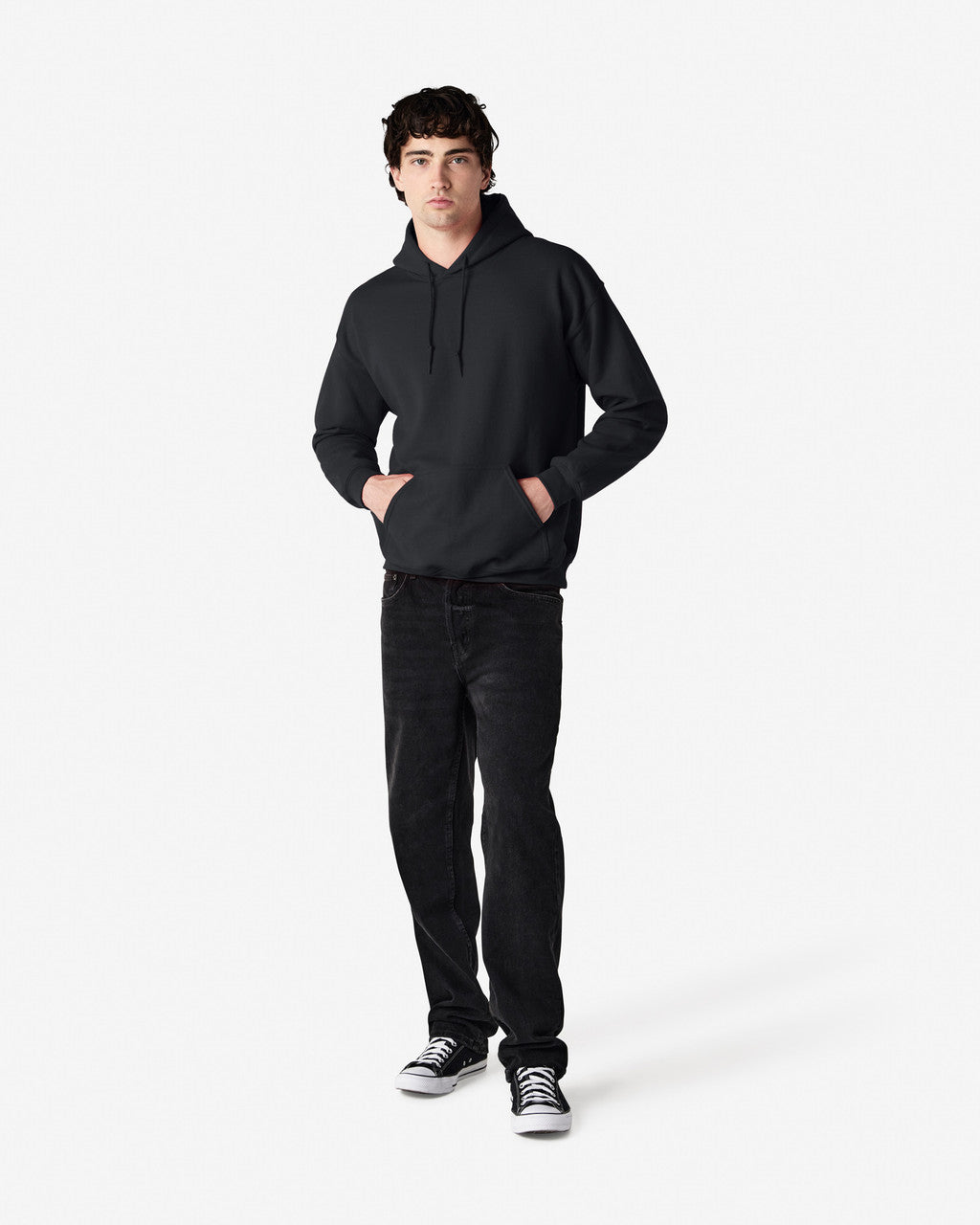Gildan  Adult Hooded Sweatshirt-(18500)