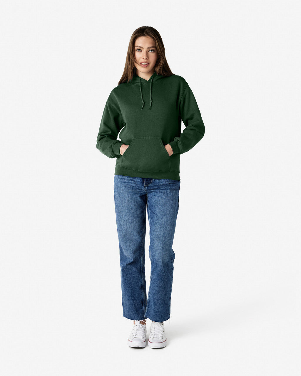 Gildan  Adult Hooded Sweatshirt-(18500)