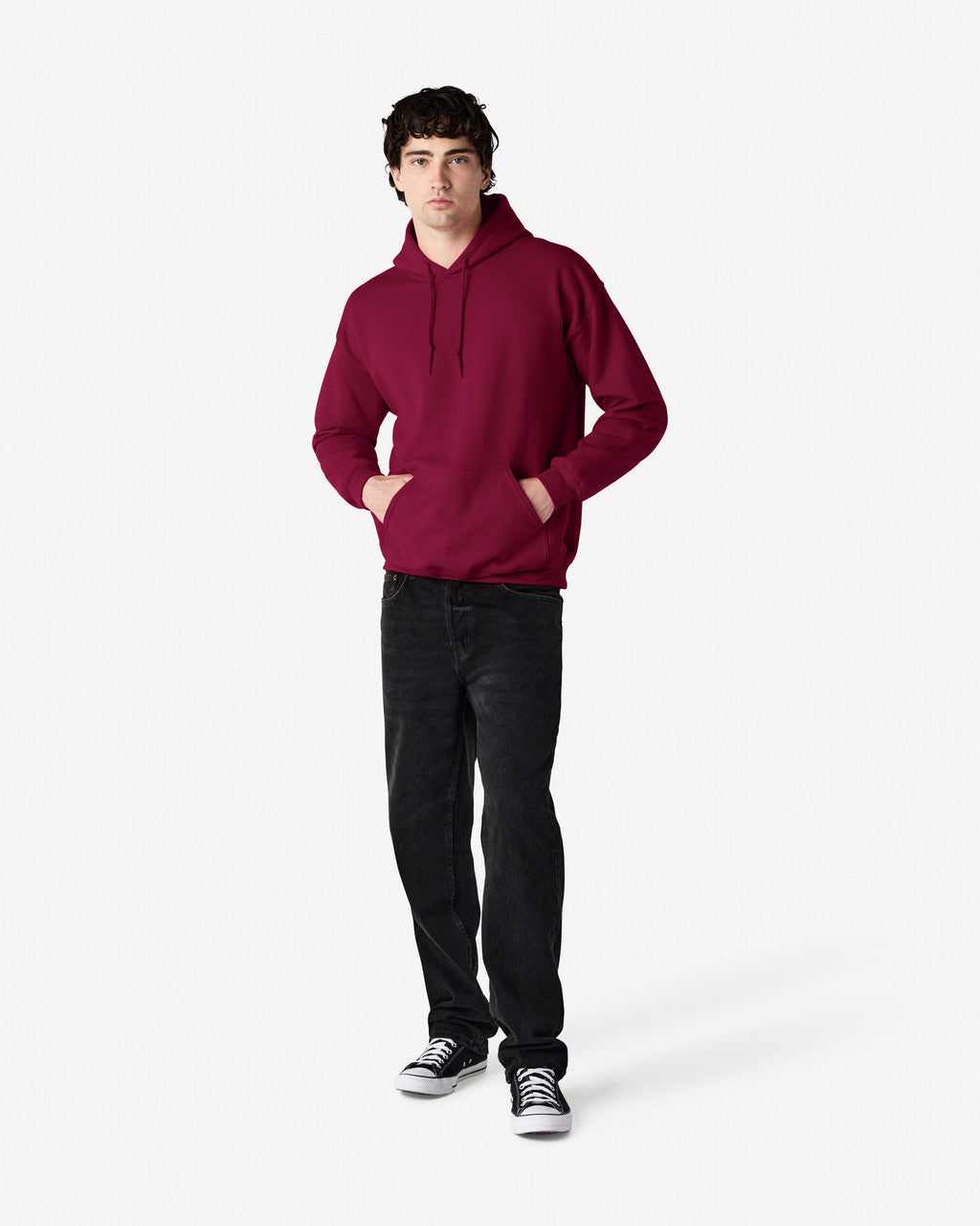 Gildan  Adult Hooded Sweatshirt-(18500)