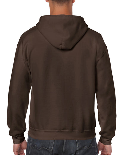 Gildan  Adult  Zip Hooded Sweatshirt-(18600)