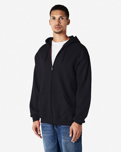 Gildan  Adult  Zip Hooded Sweatshirt-(18600)