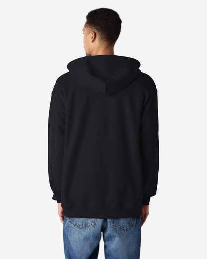 Gildan  Adult  Zip Hooded Sweatshirt-(18600)