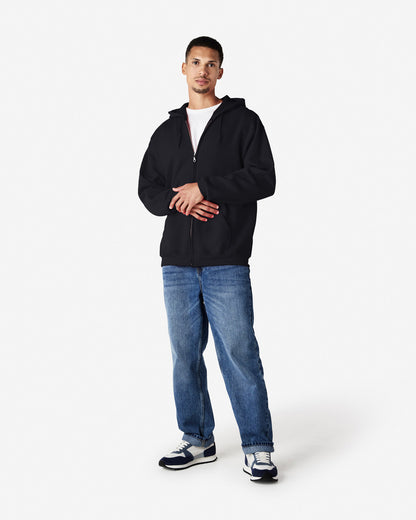 Gildan  Adult  Zip Hooded Sweatshirt-(18600)