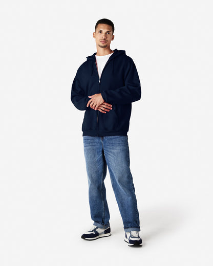 Gildan  Adult  Zip Hooded Sweatshirt-(18600)