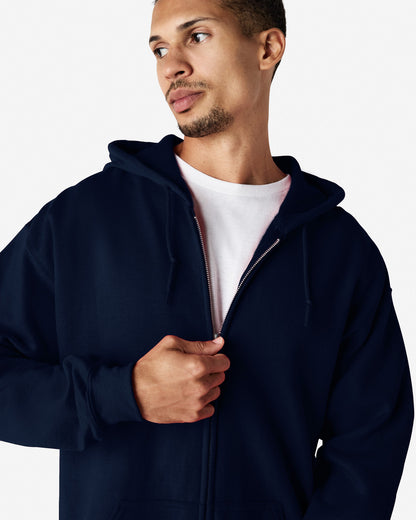Gildan  Adult  Zip Hooded Sweatshirt-(18600)