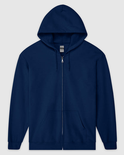 Gildan  Adult Zip Hooded Sweatshirt-(18600)