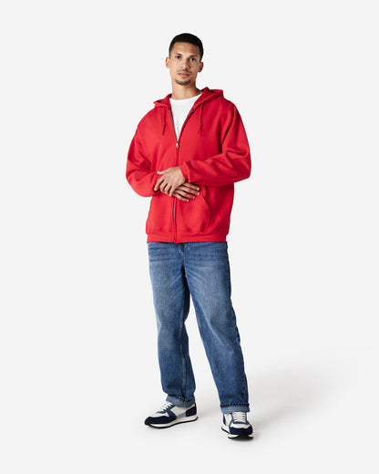 Gildan  Adult  Zip Hooded Sweatshirt-(18600)