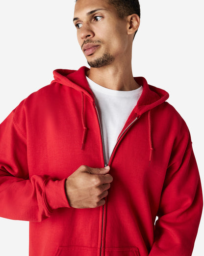 Gildan  Adult  Zip Hooded Sweatshirt-(18600)