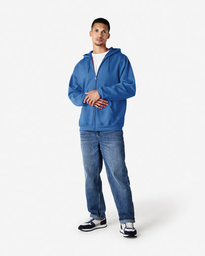 Gildan  Adult  Zip Hooded Sweatshirt-(18600)