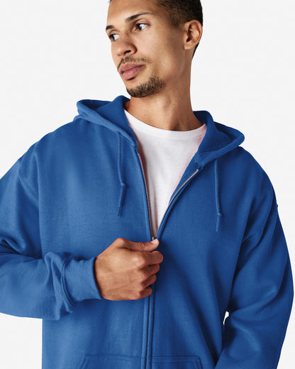 Gildan  Adult  Zip Hooded Sweatshirt-(18600)