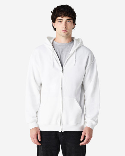 Gildan  Adult  Zip Hooded Sweatshirt-(18600)