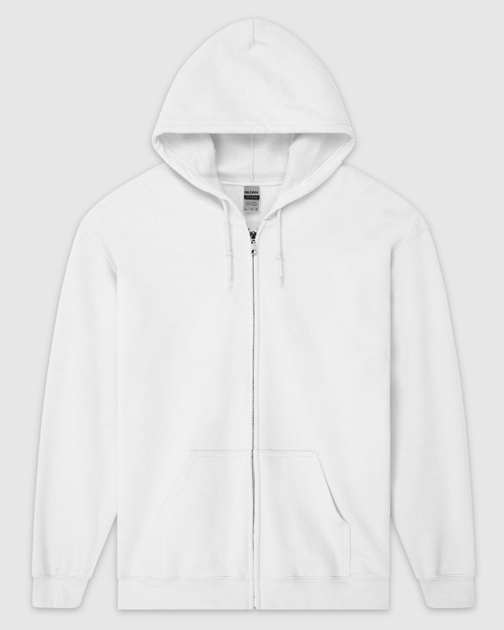 Gildan  Adult Zip Hooded Sweatshirt-(18600)