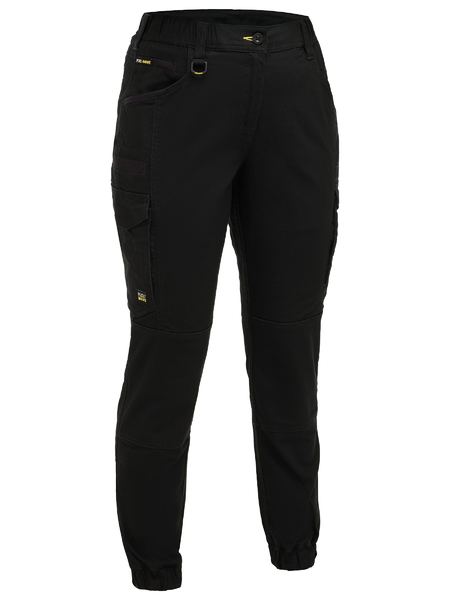 Bisley Womens Flx & Move™ Elastic Waist Cargo Cuffed Pants (BPCL6237)