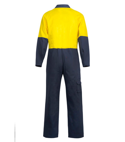 Workcraft Hi Vis Poly/cot Coveralls Long (WC3059L)