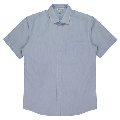 Aussie Pacific Henley Mens Shirt Short Sleeve (1900S)
