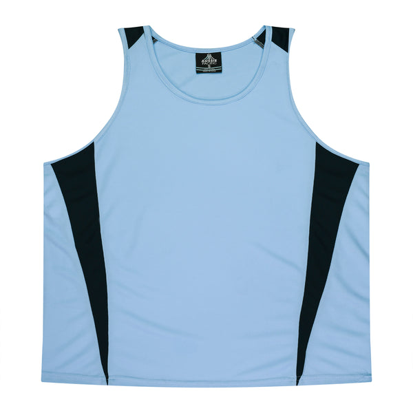 Aussie Pacific Eureka mens singlet 1st ( 14 Colour ) (1104)