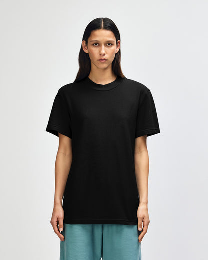 American Apparel Pique Unisex Mockneck T-shirt (1PQ)