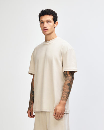 American Apparel Pique Unisex Mockneck T-shirt (1PQ)