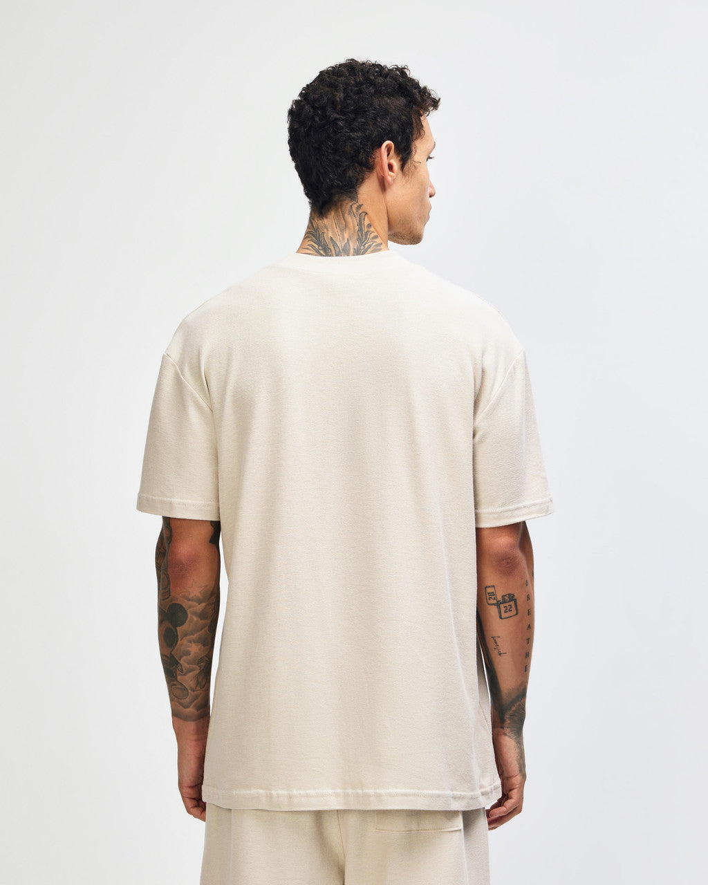 American Apparel Pique Unisex Mockneck T-shirt (1PQ)