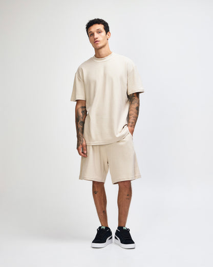 American Apparel Pique Unisex Mockneck T-shirt (1PQ)