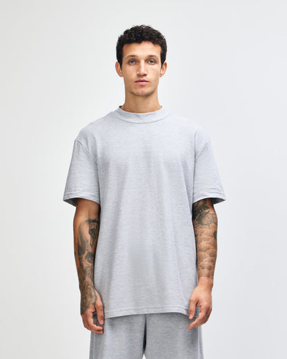 American Apparel Pique Unisex Mockneck T-shirt (1PQ)